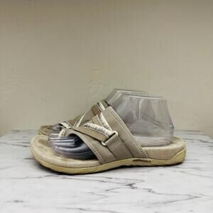 Merrell Terran 3 Cush Tan Leather Sandals Women’s Size 9